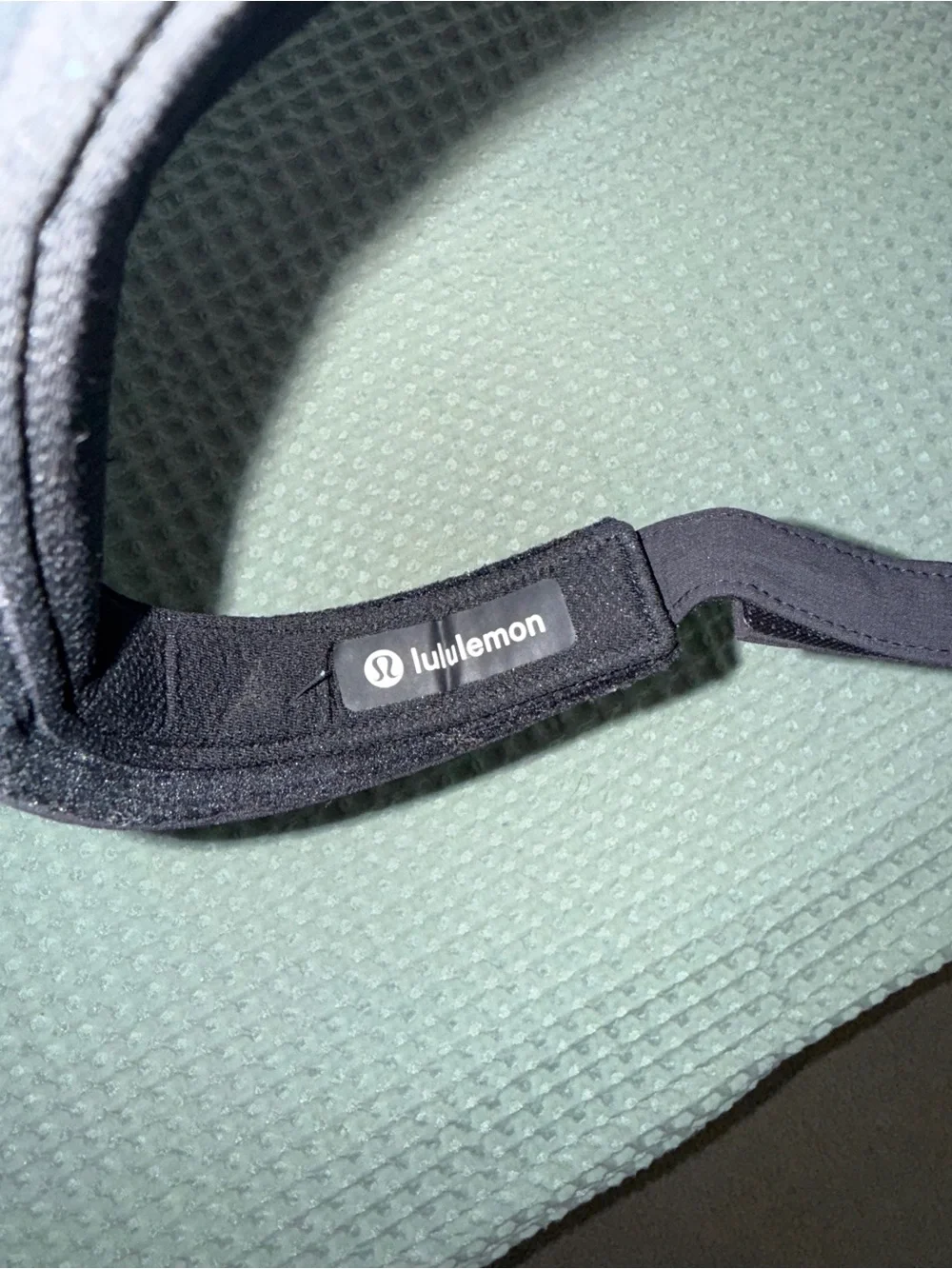 lululemon athletica Black Performance Visor